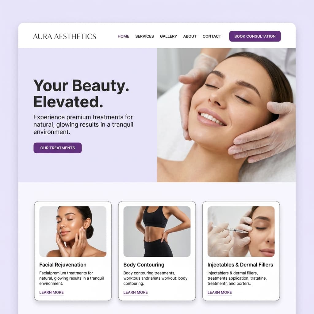 Clinic website by Aceris Studio